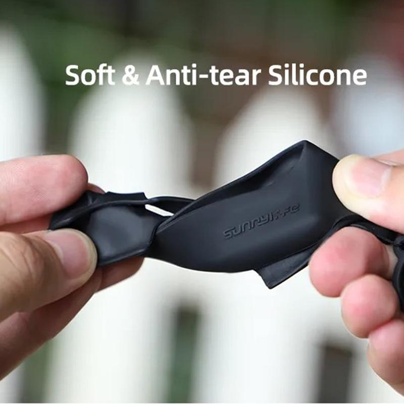 Silicone Case for Insta360 Go 3 with Neck Strap and Skin Wrap - Black