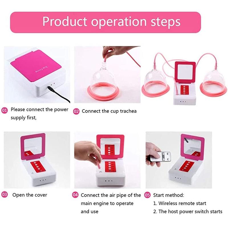 Usb Charging Chest Massager Portable & Electric - B Cup
