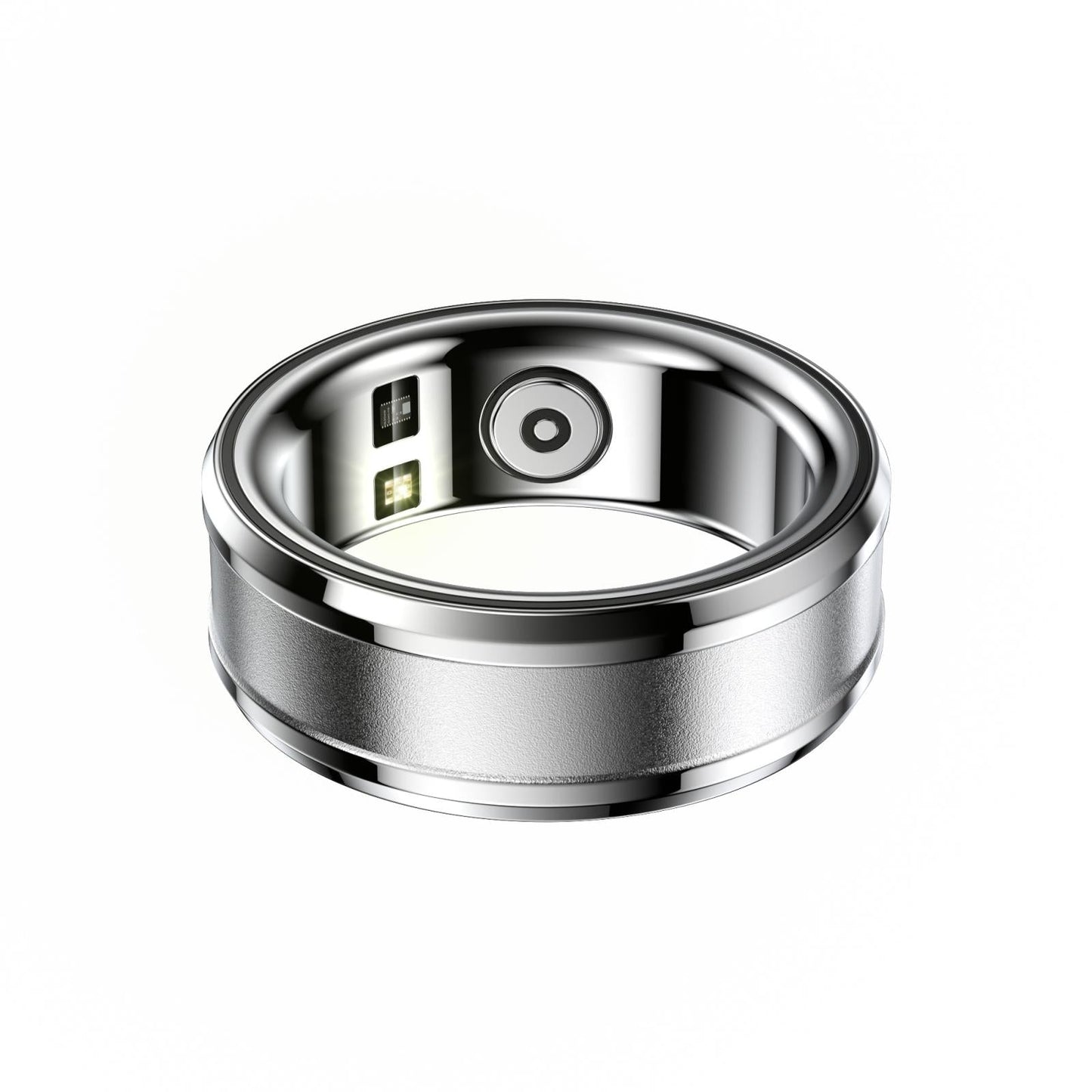 Smart Ring With Heart Rate Blood Oxygen And Sleep Monitoring - Size 20 - Purple