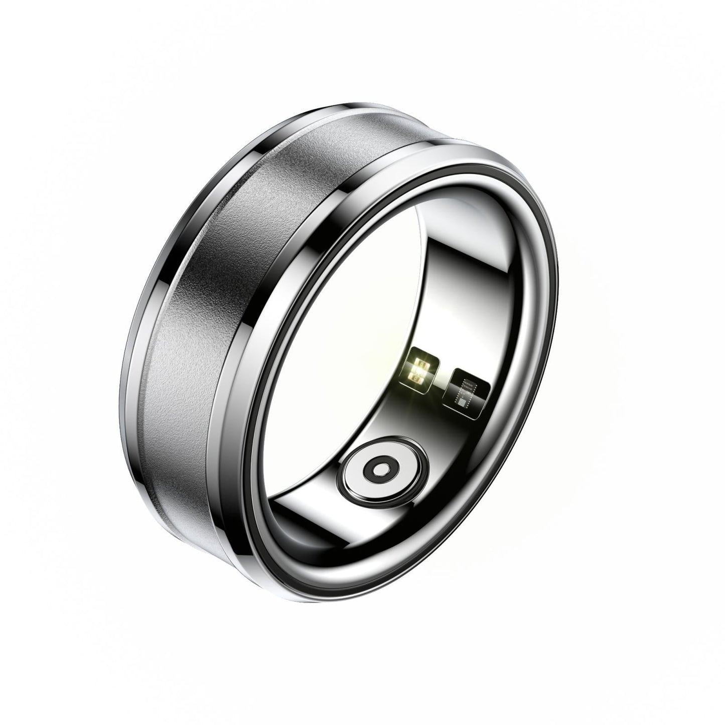 Smart Ring With Heart Rate Blood Oxygen And Sleep Monitoring - Size 20 - Purple