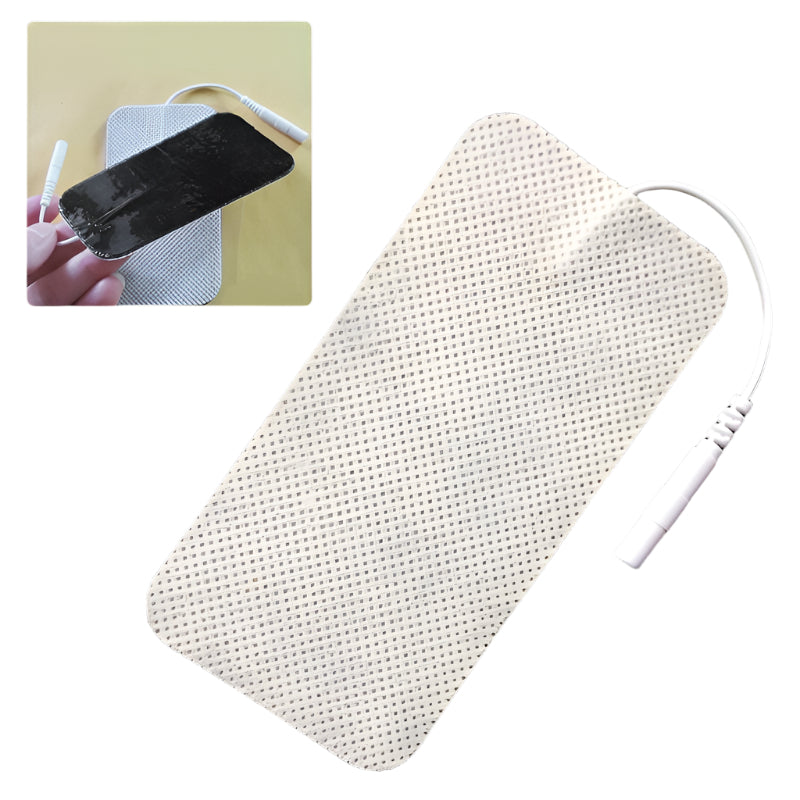 Self-Adhesive Physiotherapy Electrode 6X9Cm Non-Woven Foam - 2.5Mm Hole