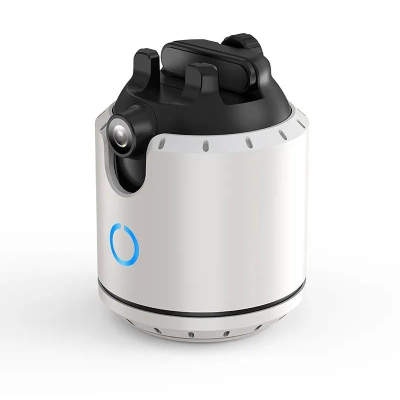 Smart Desktop Ptz with 360 Degree Rotation and Automatic Tracking - White