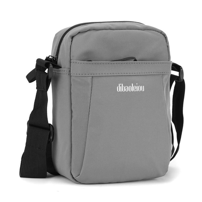 Versatile Canvas Shoulder Backpack For Men - Blue