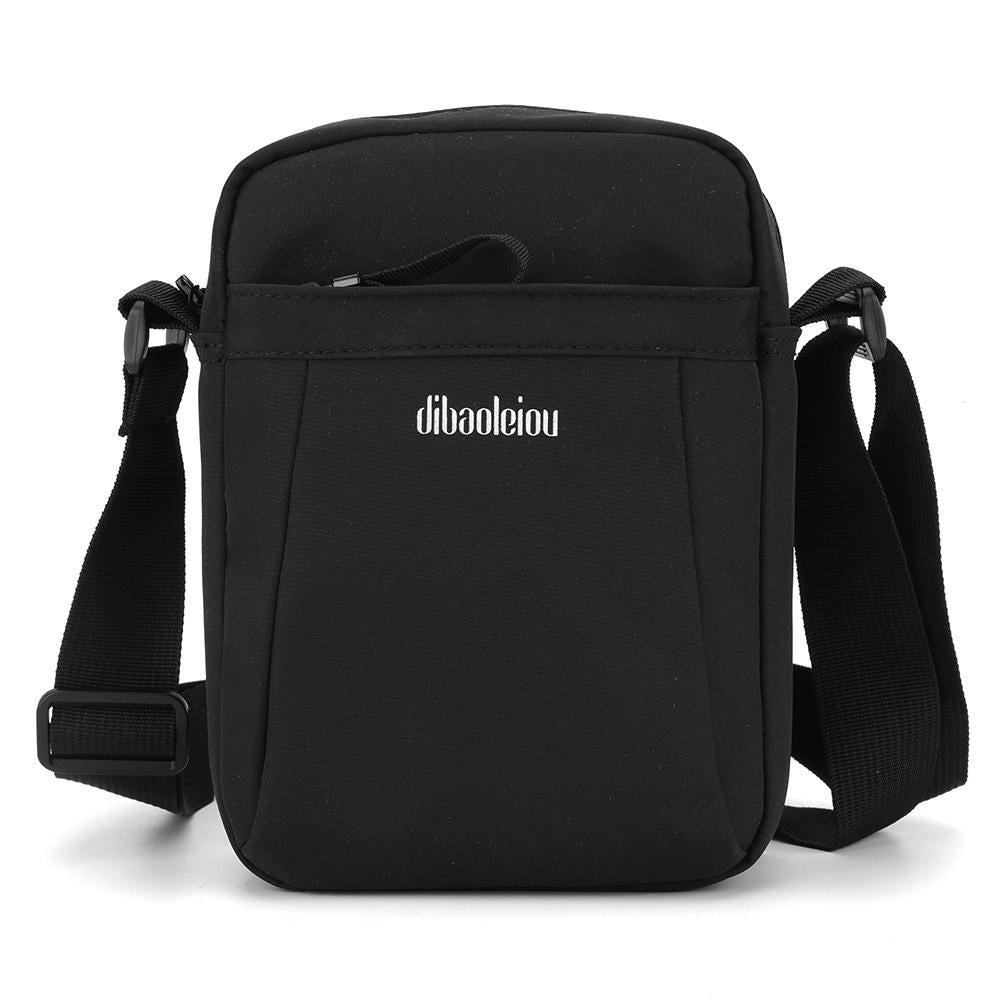 Versatile Canvas Shoulder Backpack For Men - Blue
