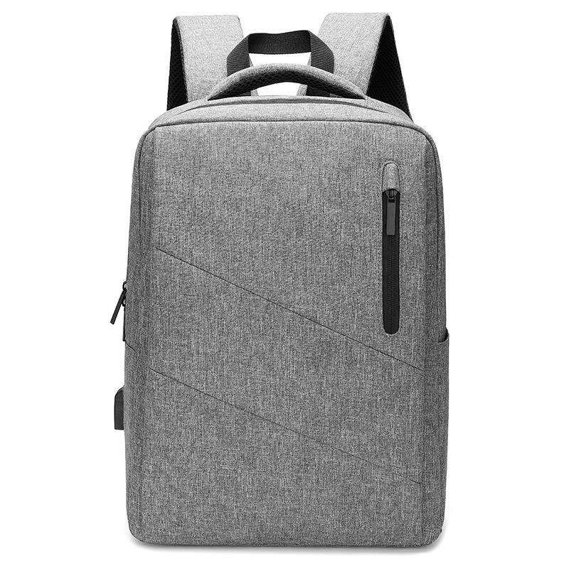 Anti Theft Usb Backpack For Business & School - Blue