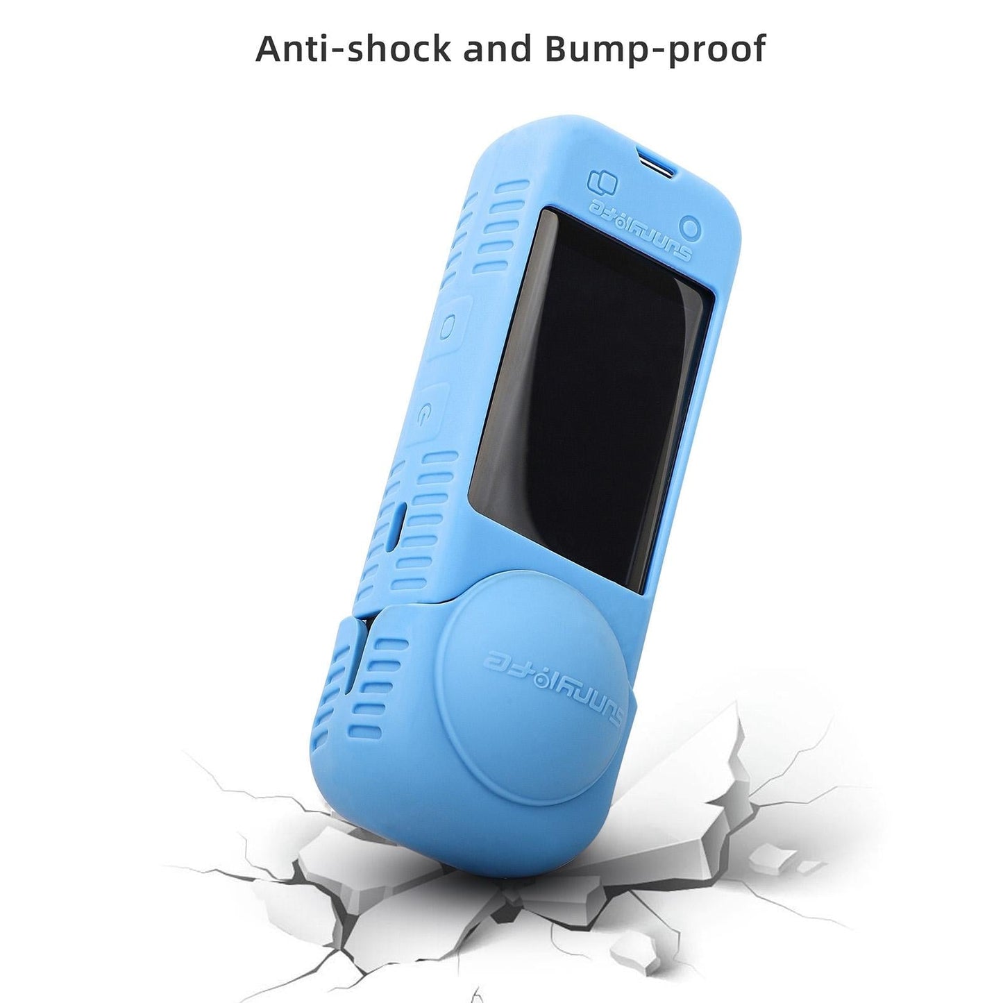 Silicone Shockproof Case And Lens Cover For Insta360 X4 By Sunnylife