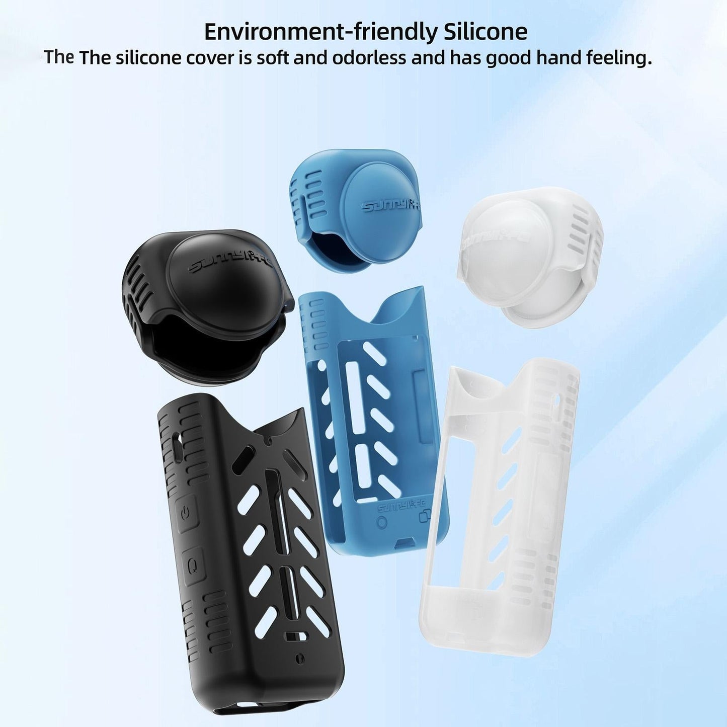 Silicone Shockproof Case And Lens Cover For Insta360 X4 By Sunnylife