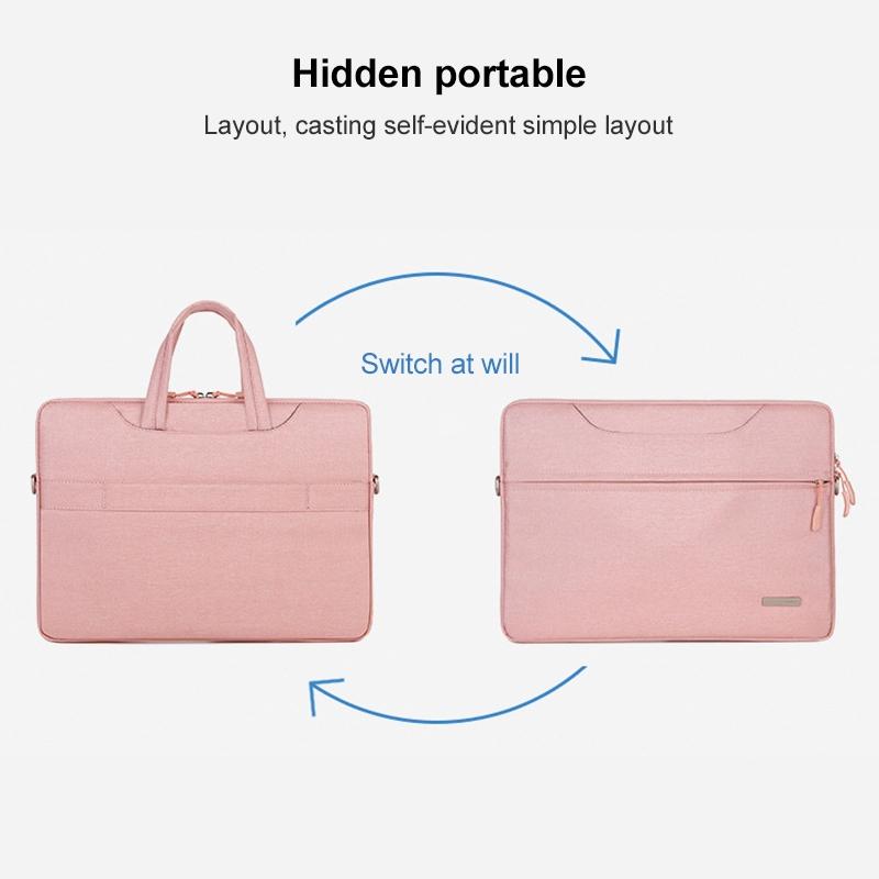 12 Laptop Handbag With Shoulder Strap And Power Bag - Inner Bag - Blue