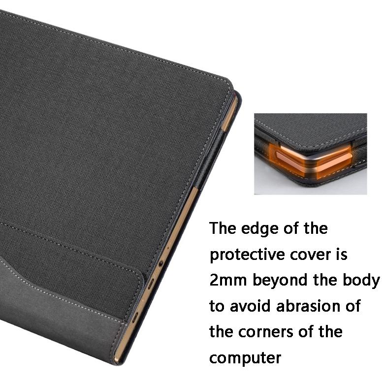 Yoga 730-13 Laptop Leather Case - Protective - Business Brown