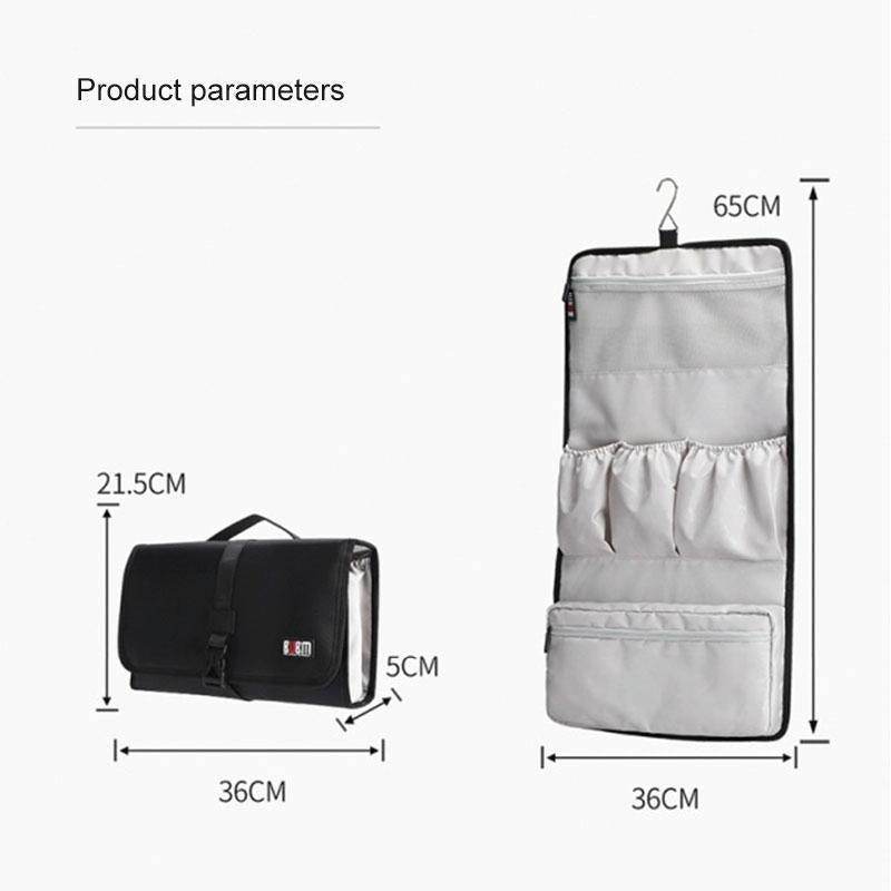Black Nylon Hanging Storage Bag for Portable Dyson Hair Curler