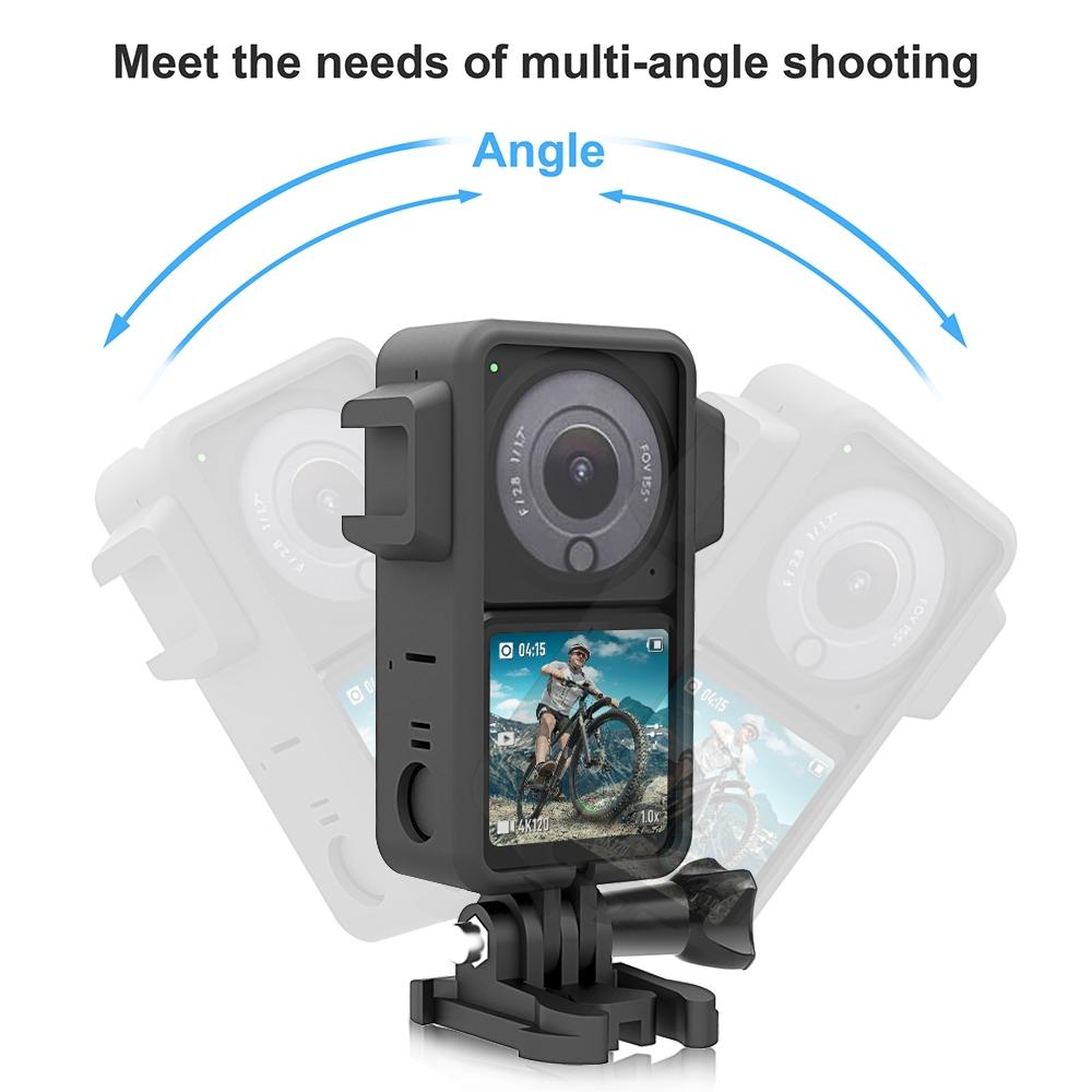 Protective Cage with Dual Cold Shoes for Dji Action 2