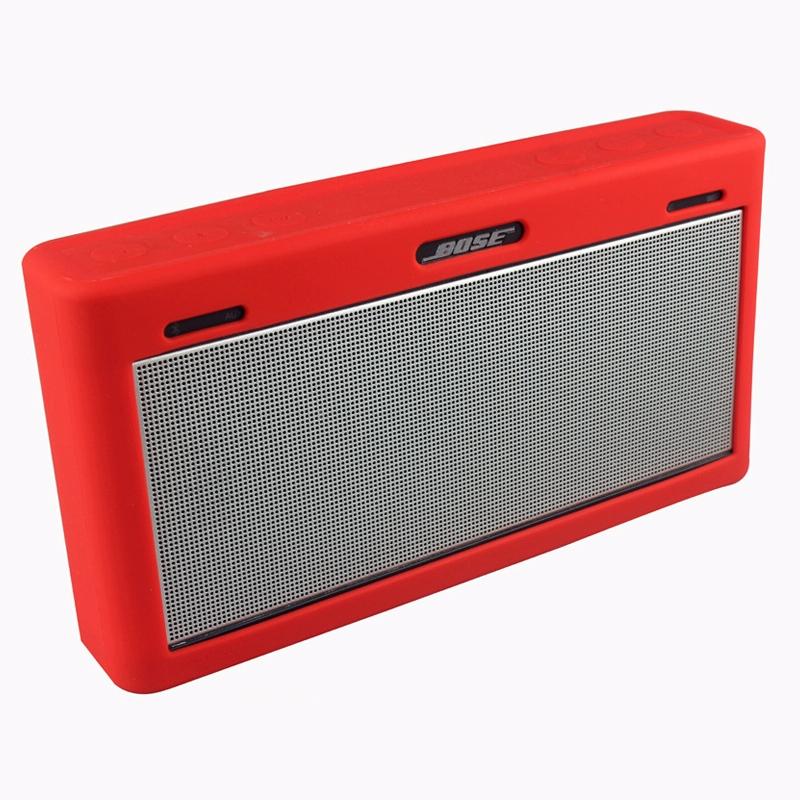 Waterproof Silicone Bluetooth Speaker Case for Bose Soundlink Iii - Black