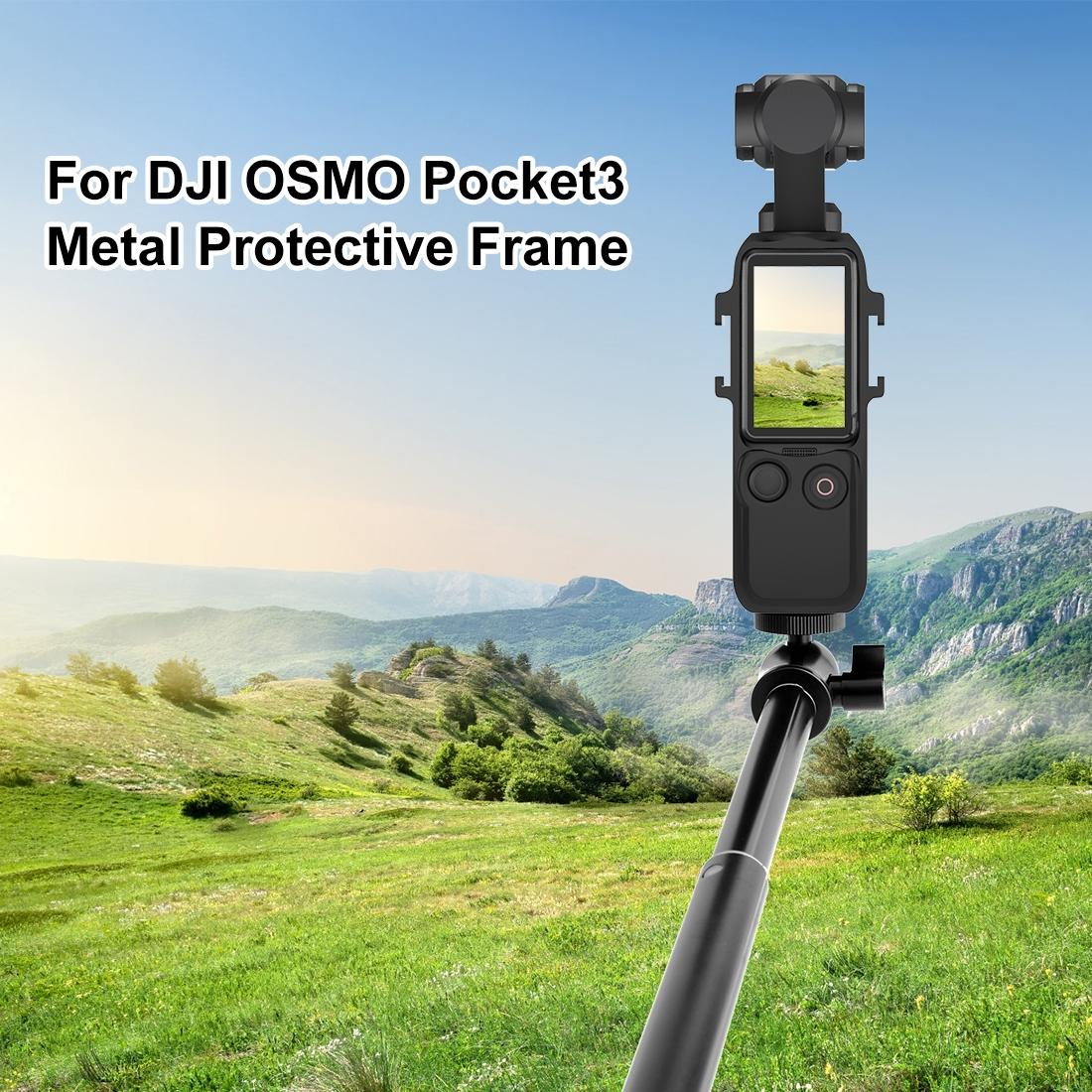 Dual Cold Shoe Adapter Bracket For Dji Pocket 3 Cage
