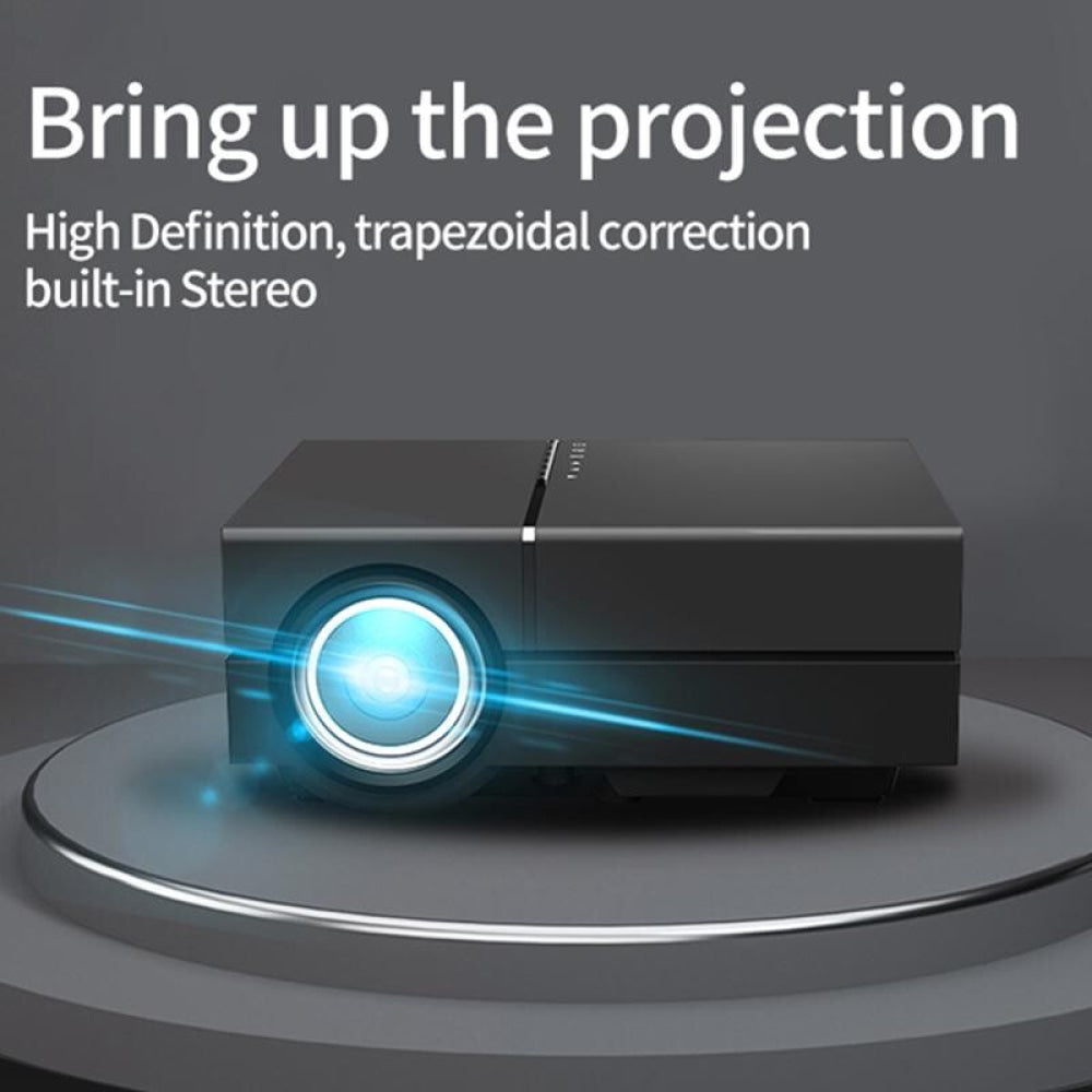 Portable Hd Projector - 1500 Lumens 1280X720 Resolution - White