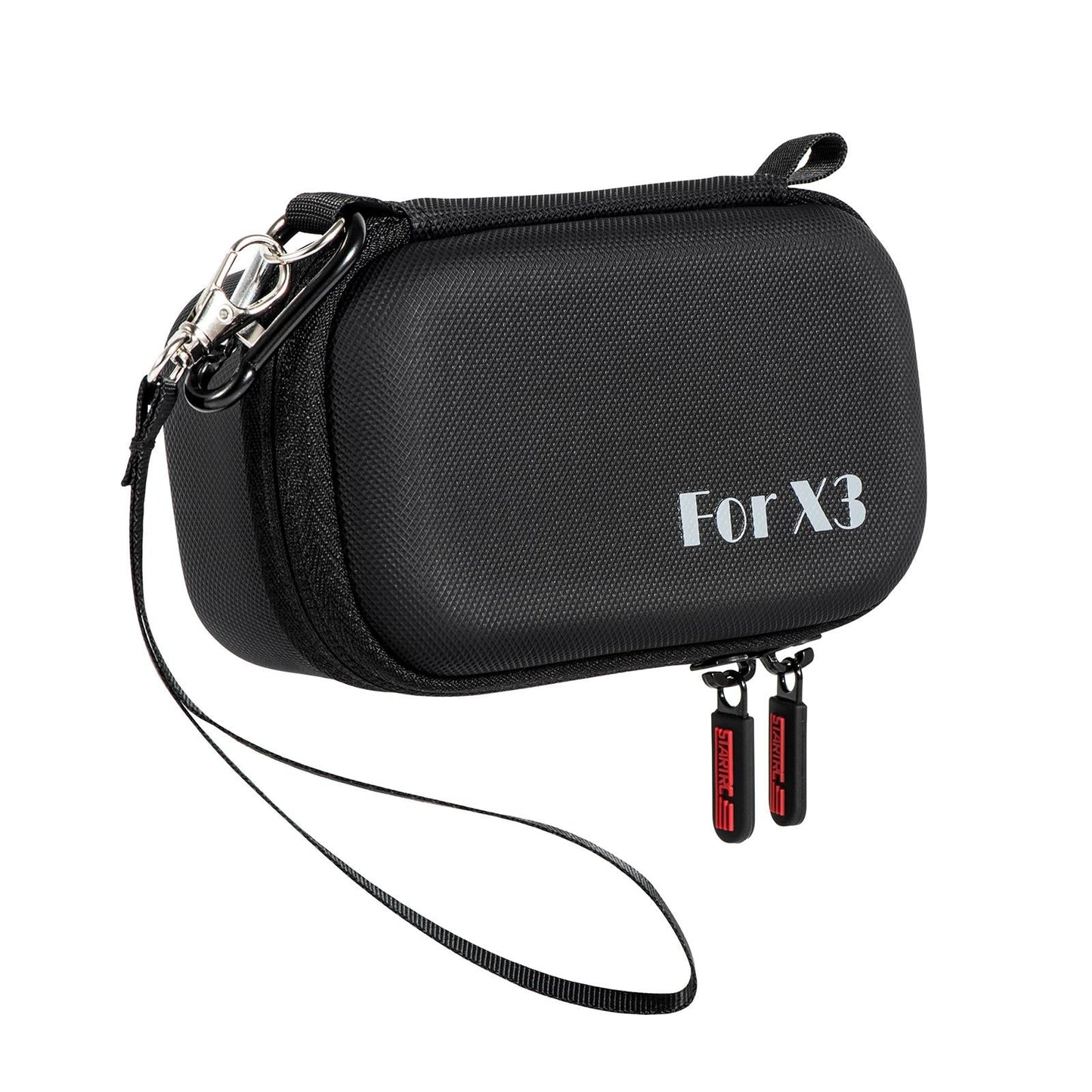 Carry Case with Carabiner and Strap for Cameras