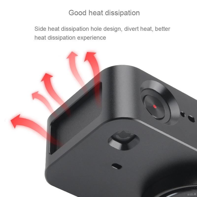 Aluminum Alloy Protective Cage for Xiaomi Mijia Camera with Lens Cap and Screw - 37mm
