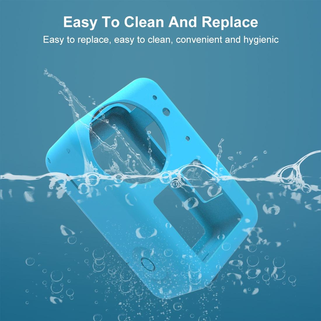 Protective Silicone Case with Lens Cap - Black