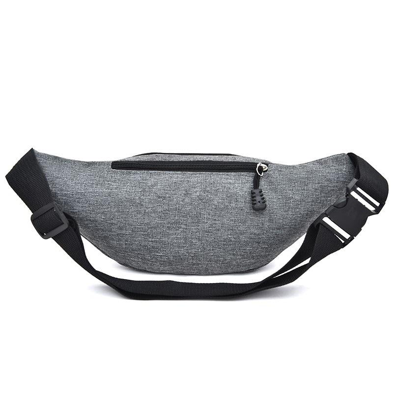 Waterproof Multi Function Chest Bag With Pockets Black
