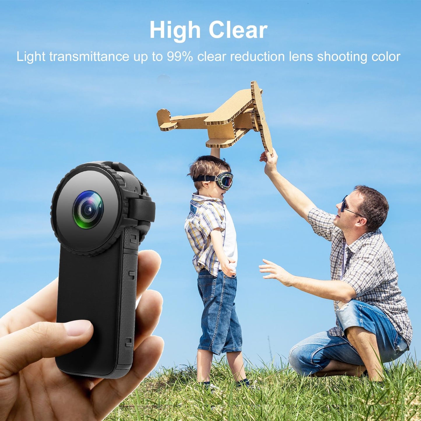 Insta360 one X2 Lens Guard - Upgraded Protective Glass Cover