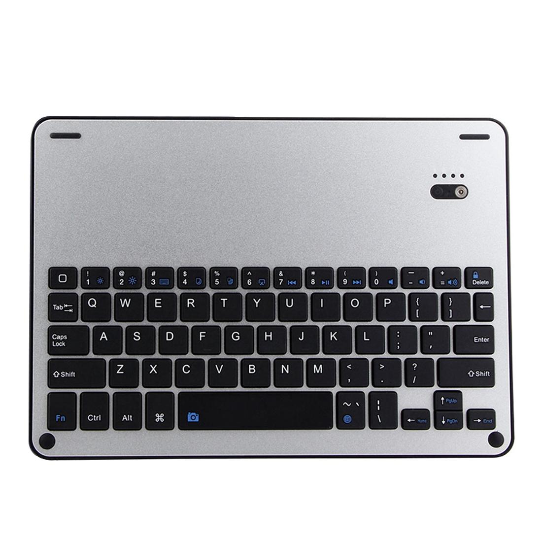 Bluetooth Keyboard & Leather Tablet Case For Ipad Pro 11 2018 - Detachable Aluminum Three-Gear Magnetic Sleep Function - Black