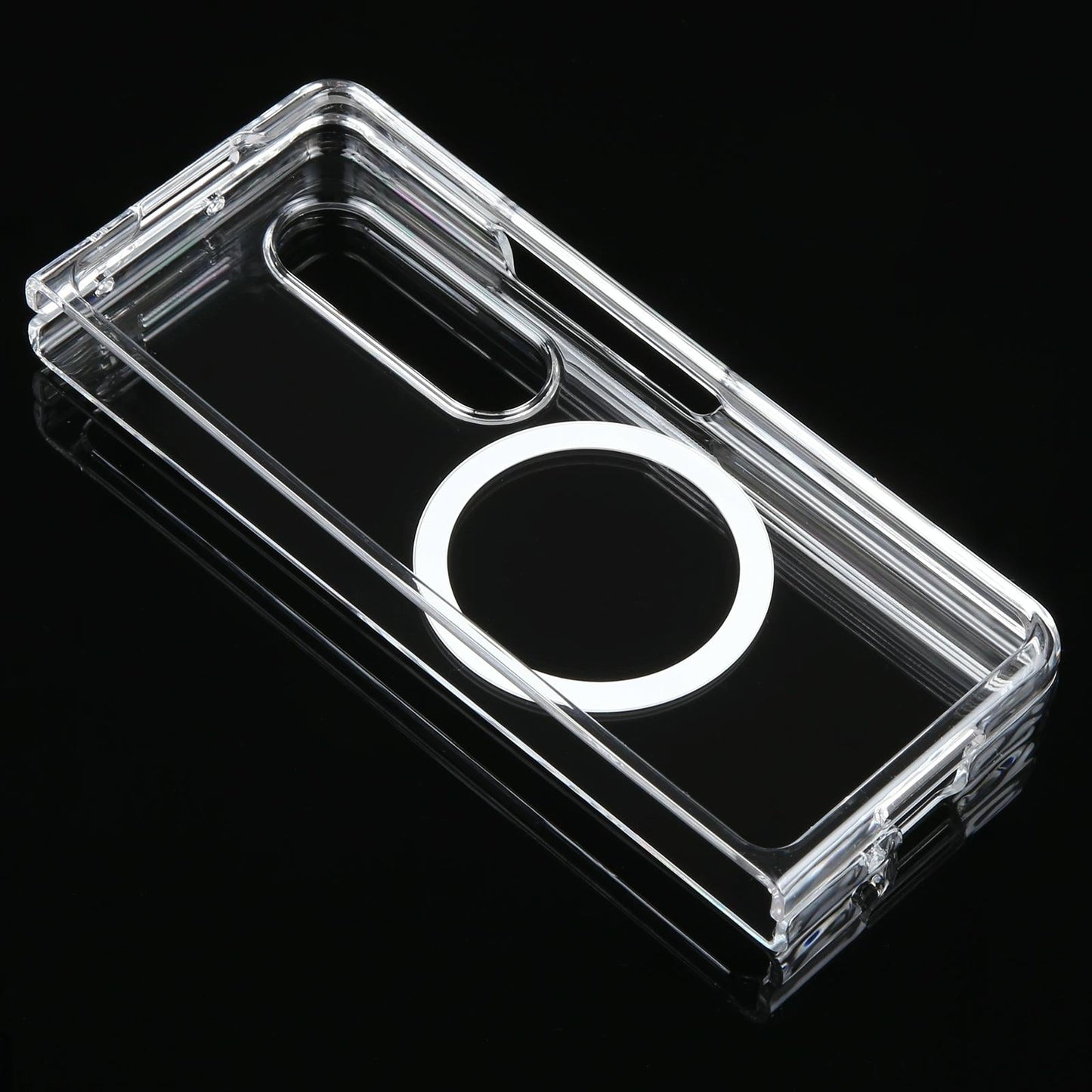 For Samsung Galaxy Z Fold4 5G Shockproof Magsafe Case - Frosted Black