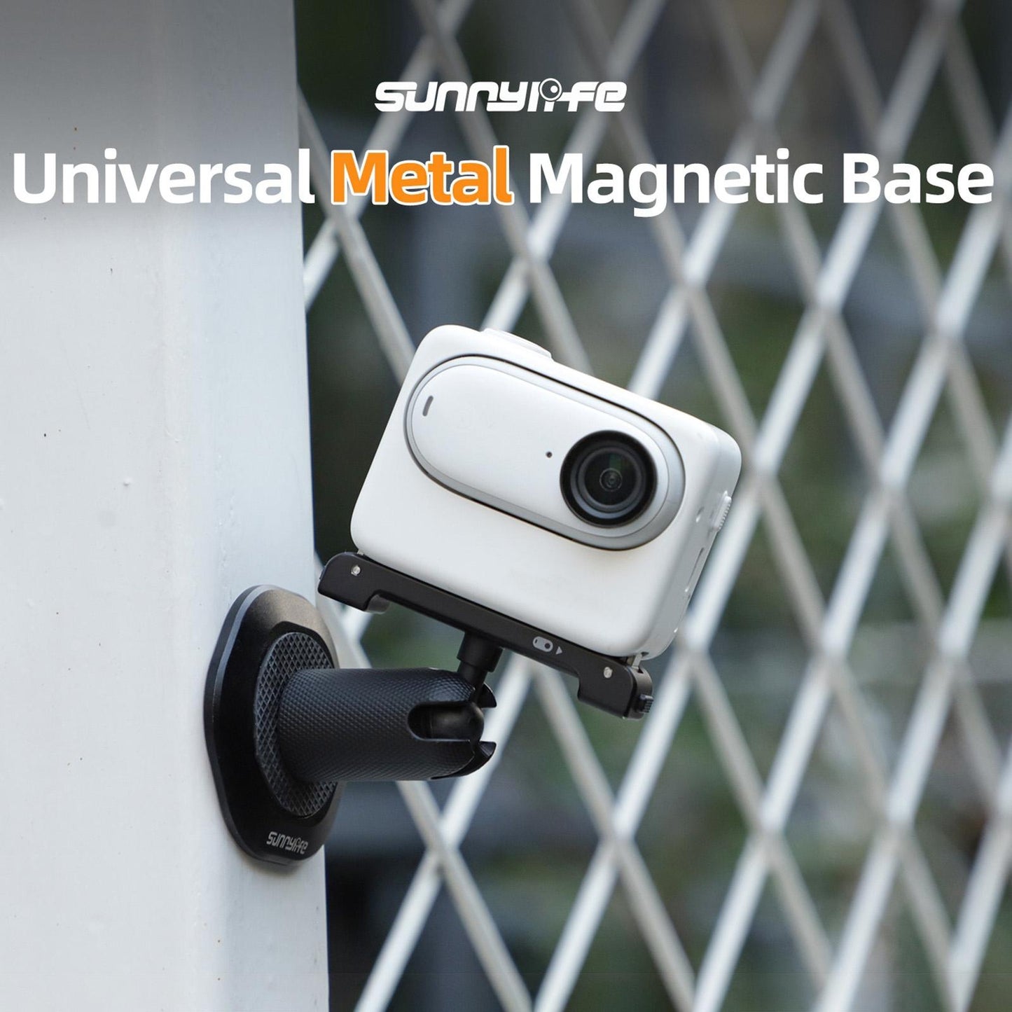 Metal Magnetic Base with 1 / 4 Adapter and Pivot Stand