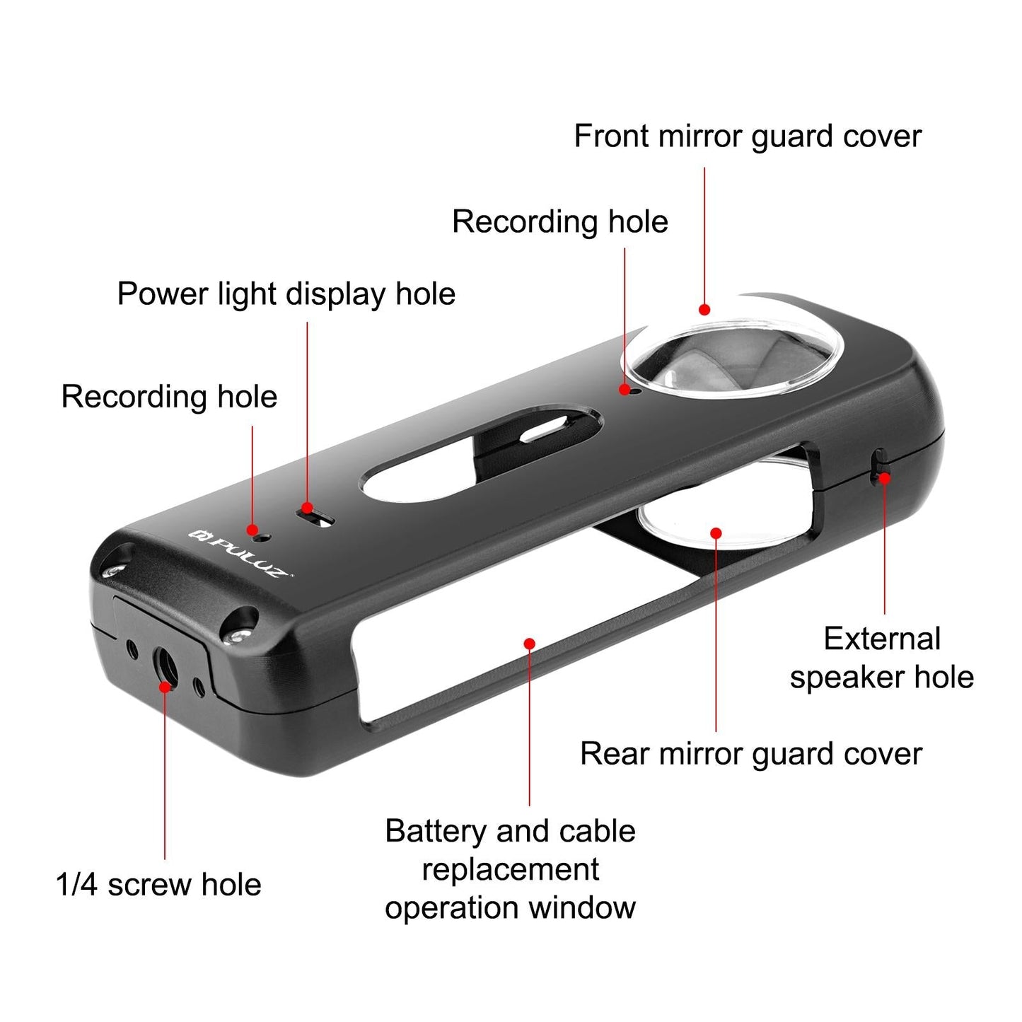 Metal Protective Cage for Insta360 X3 with Lens Protector