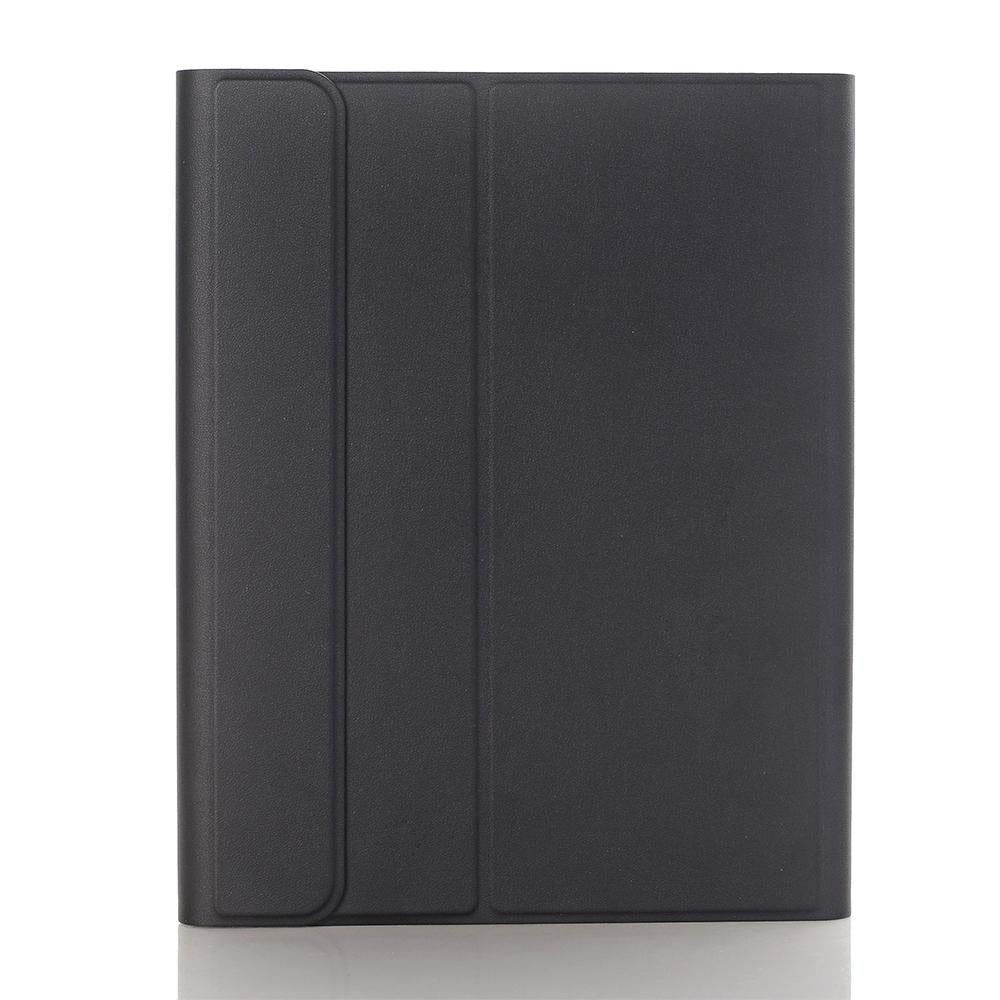 Bluetooth Keyboard & Leather Tablet Case For Ipad Pro / Air 9.7 With Detachable Design & Pencil Holder - Black