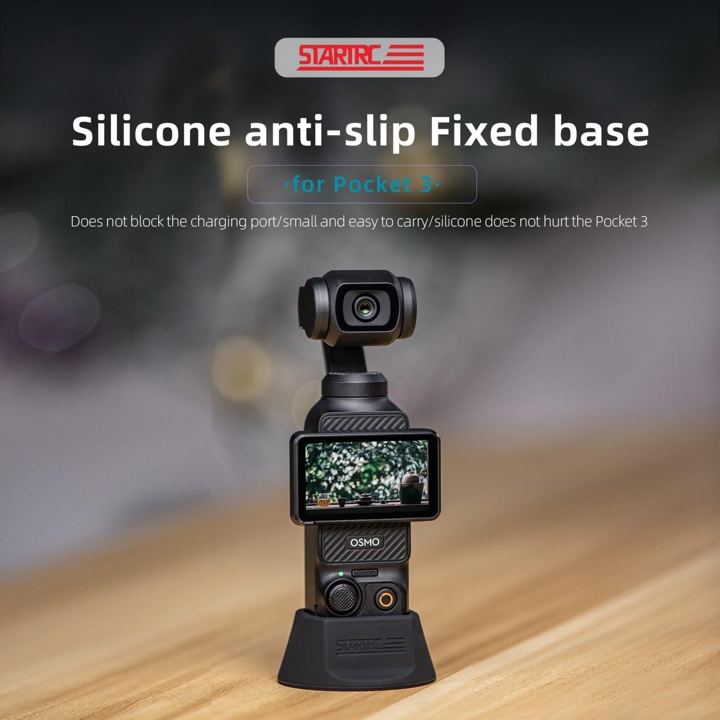 Silicone Desktop Base for Dji Pocket 3 - Bracket