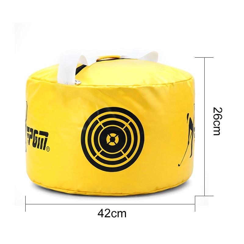 Versatile Golf Impact Trainer - Waterproof 26X44Cm - Black