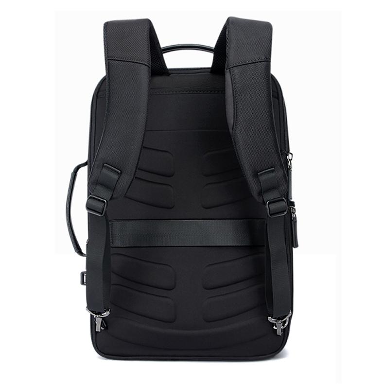 Large Capacity Business Laptop Backpack With Usb - Breathable Black 29X16X44Cm