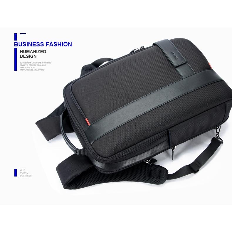 Large Capacity Business Laptop Backpack With Usb - Breathable Black 29X16X44Cm