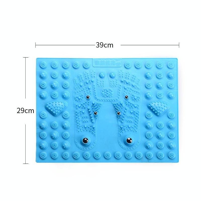 Foot Magnetic Therapy Massage Pad Toe Pressing Board - Yellow