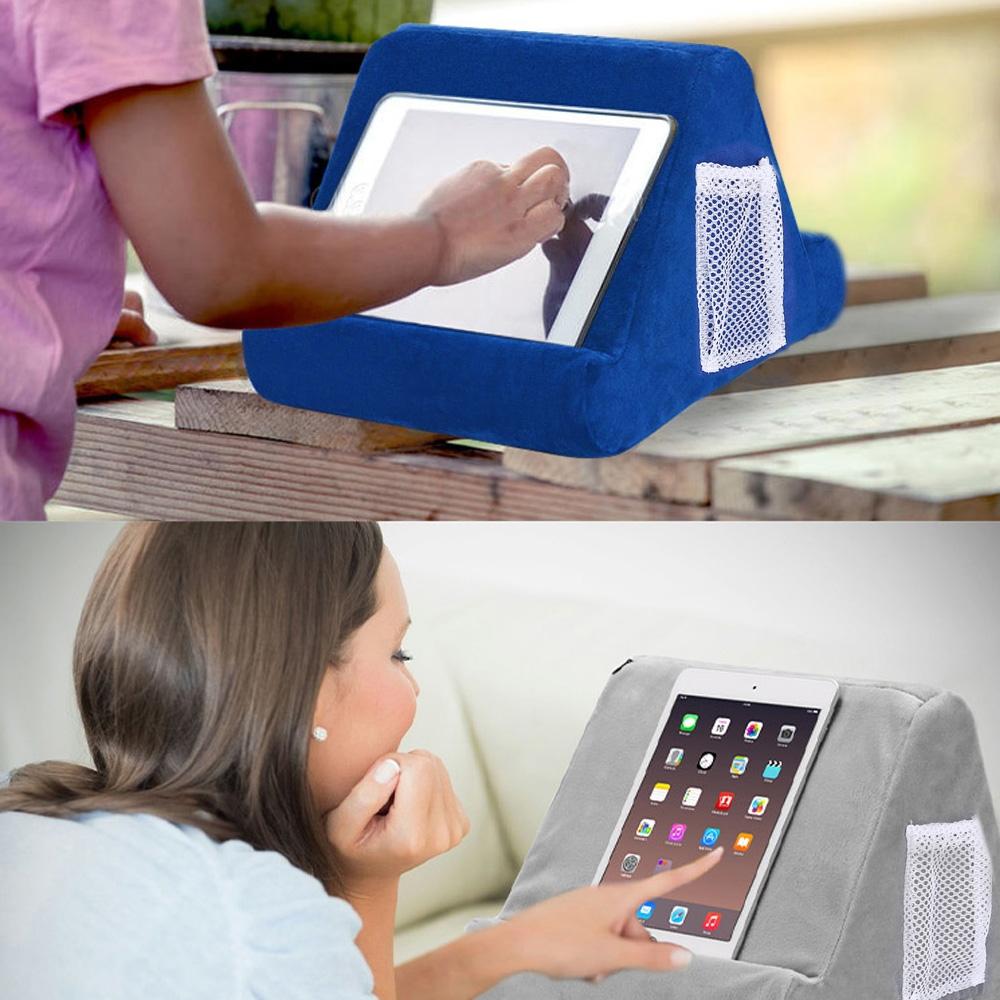 Versatile Laptop Rest Cushion with Cooling Pad - Black