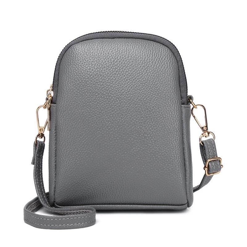 Iitchi Pattern Crossbody Bag For Ladies Fits Cell Phone - Black