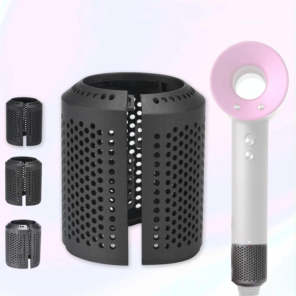 Open Design Outer Filter Cover For Hd01 / Hd03 / Hd08 / Hd15 Hair Dryer - Rose Red