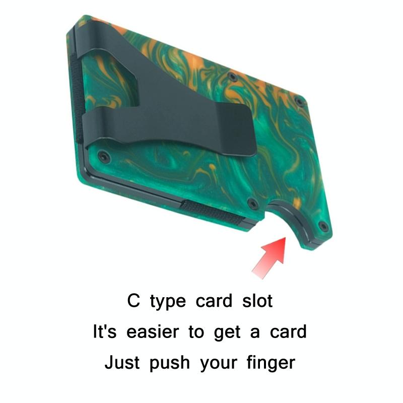 Rfid Blocking Card Holder - Ultra Thin - Black