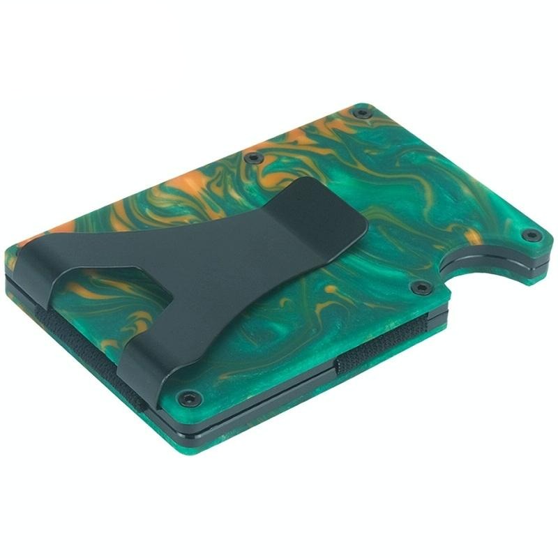 Rfid Blocking Card Holder - Ultra Thin - Black