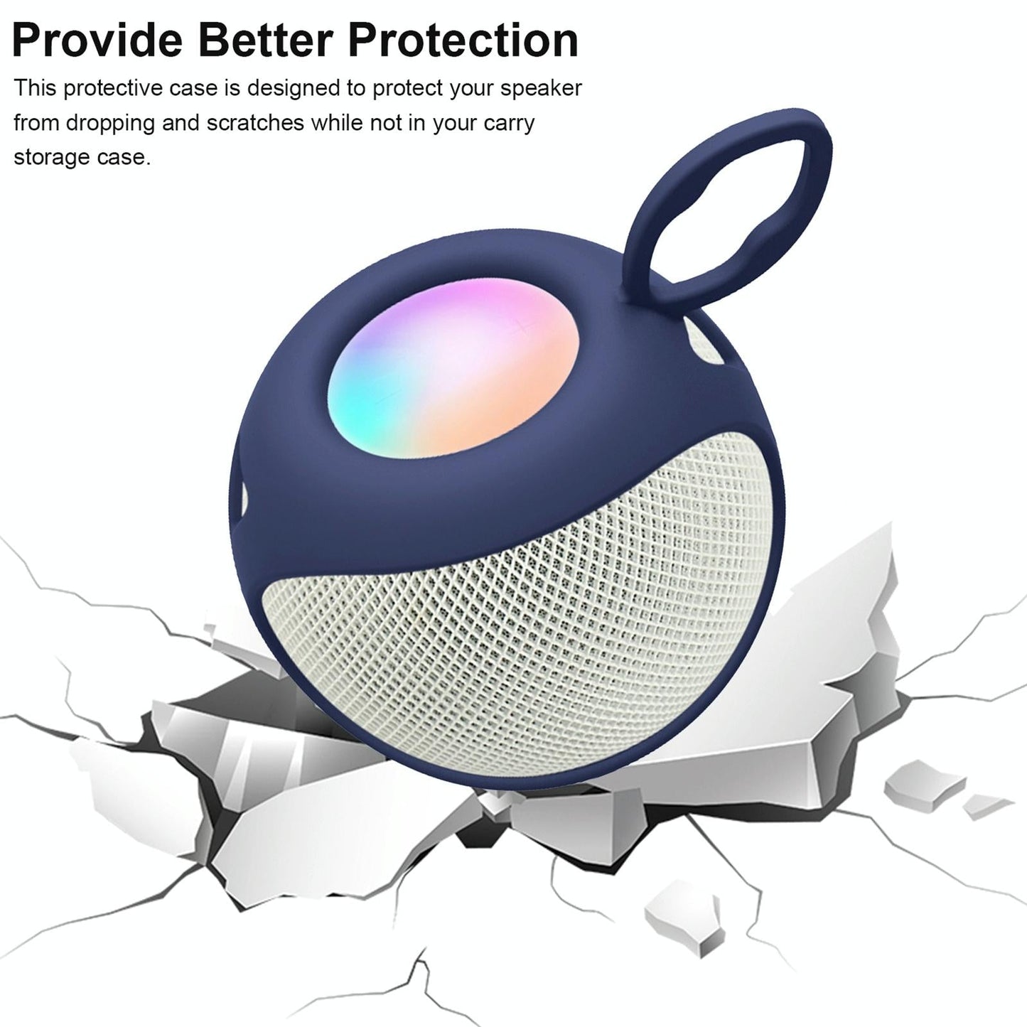 Soft Silicone Protective Cover for Apple Homepod Mini Speaker - Dark Green
