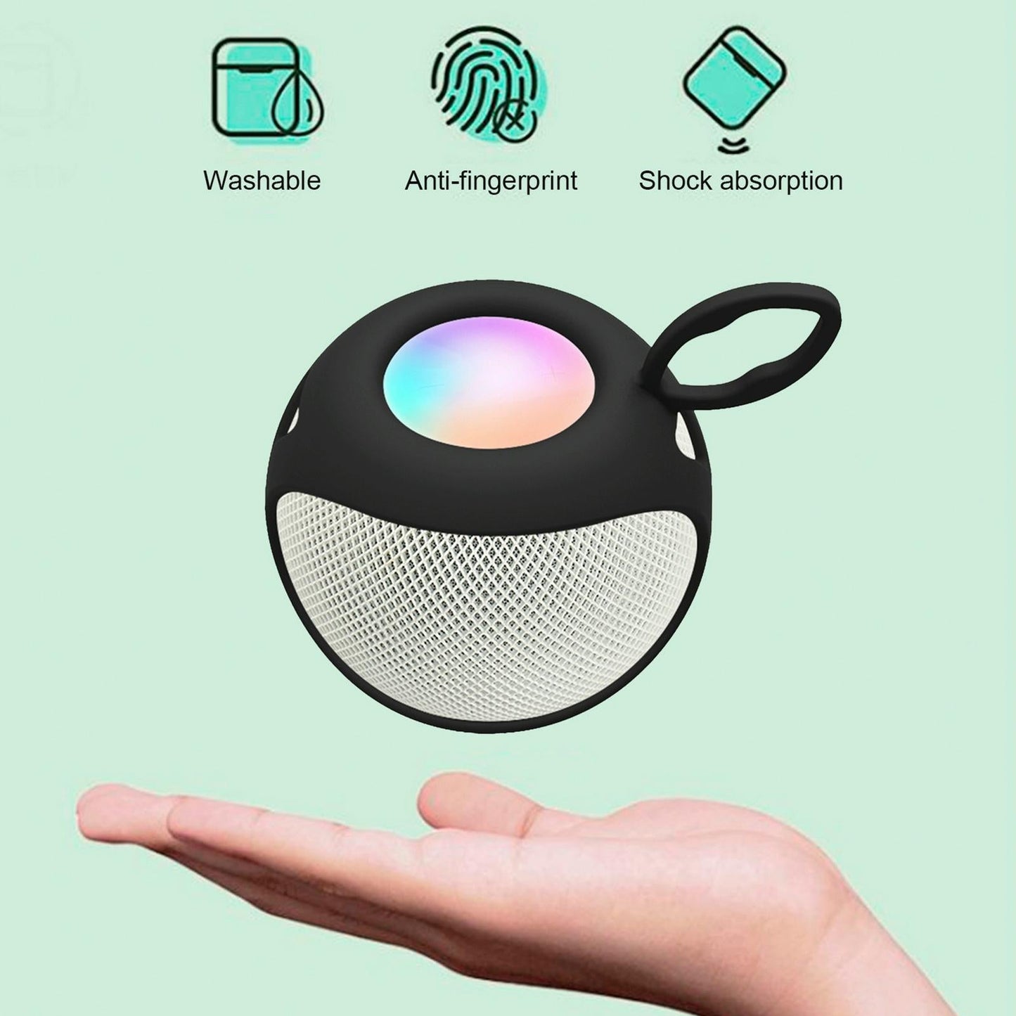 Soft Silicone Protective Cover for Apple Homepod Mini Speaker - Dark Green
