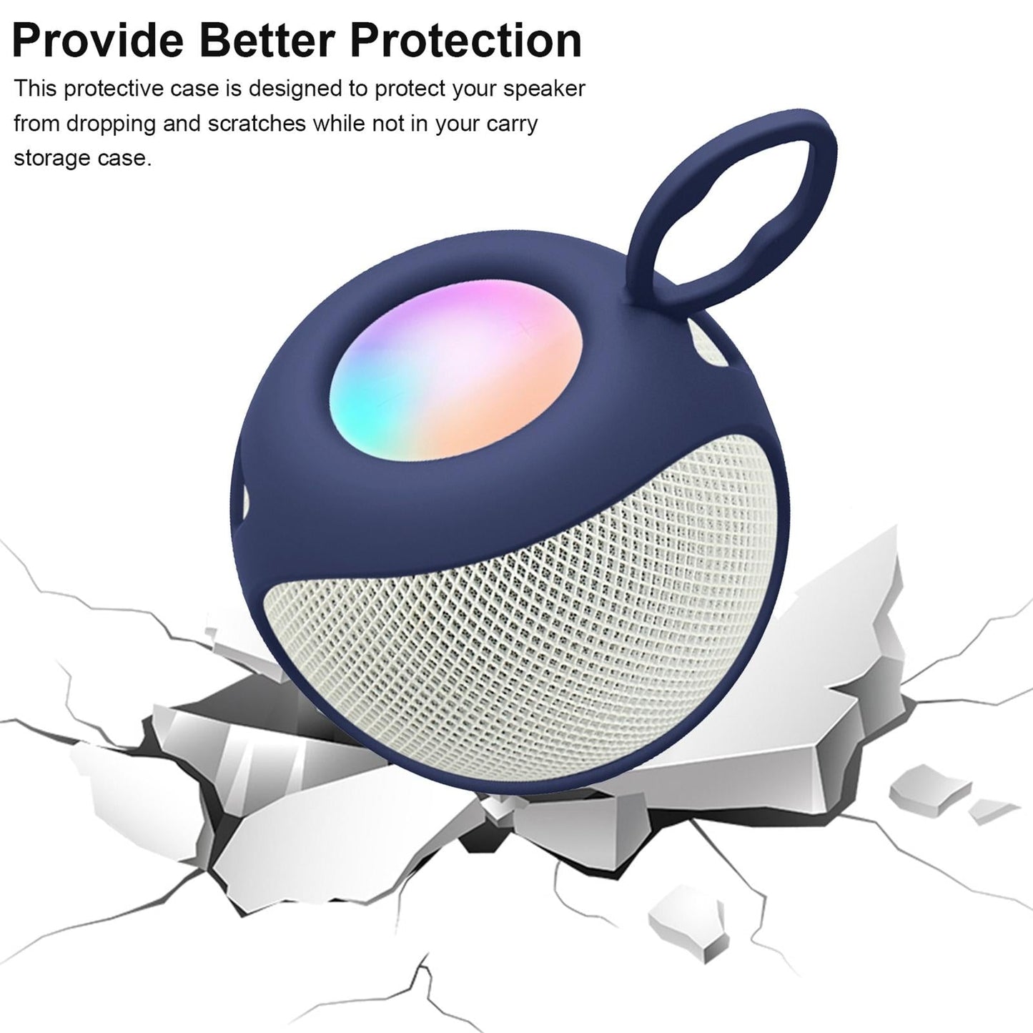 Soft Silicone Protective Cover for Apple Homepod Mini Speaker - Dark Green