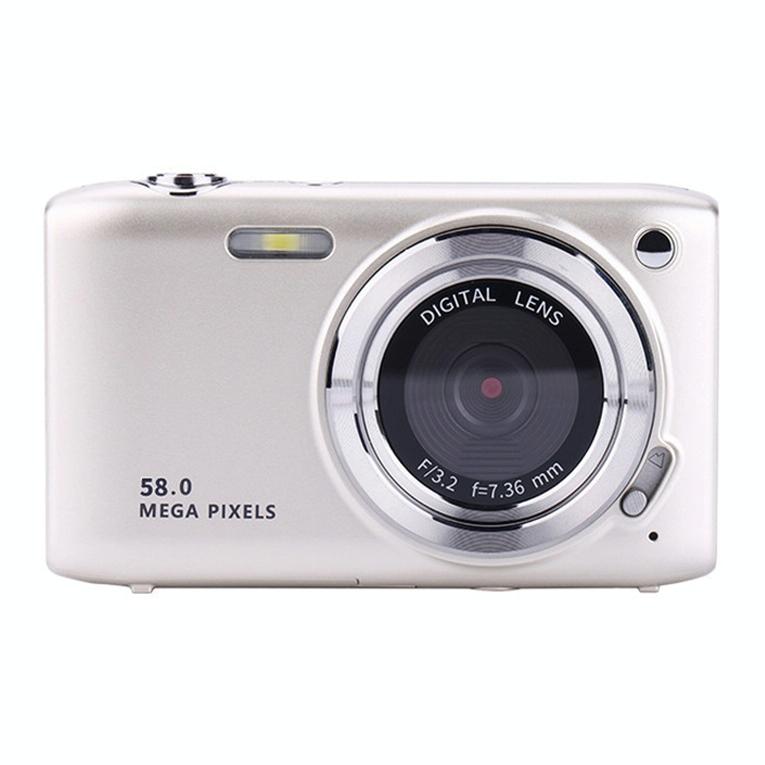 Portable 16X Zoom Hd Digital Camera With 2.88 Ips Screen - Black