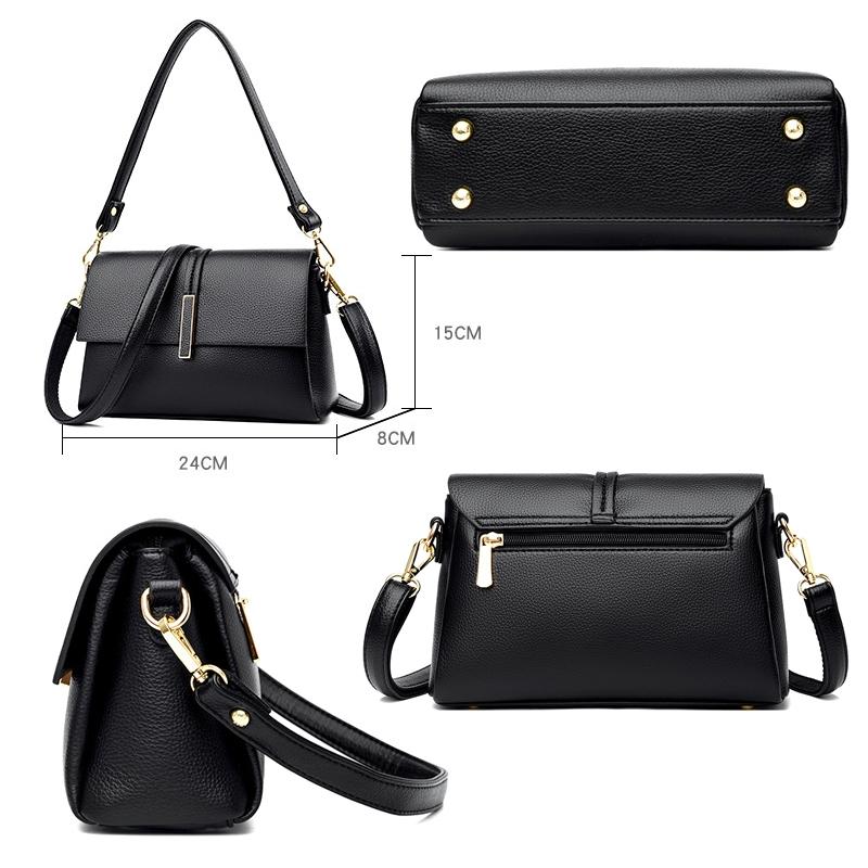 Spacious Women Shoulder Bag For Commuting - Purple