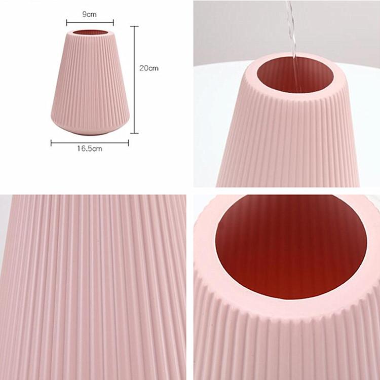 Decorative Wet And Dry Flower Vases For Creative Home Furnishings - Milk White