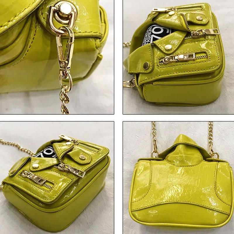 Stylish Pu Leather Shoulder Bag For Women - Black