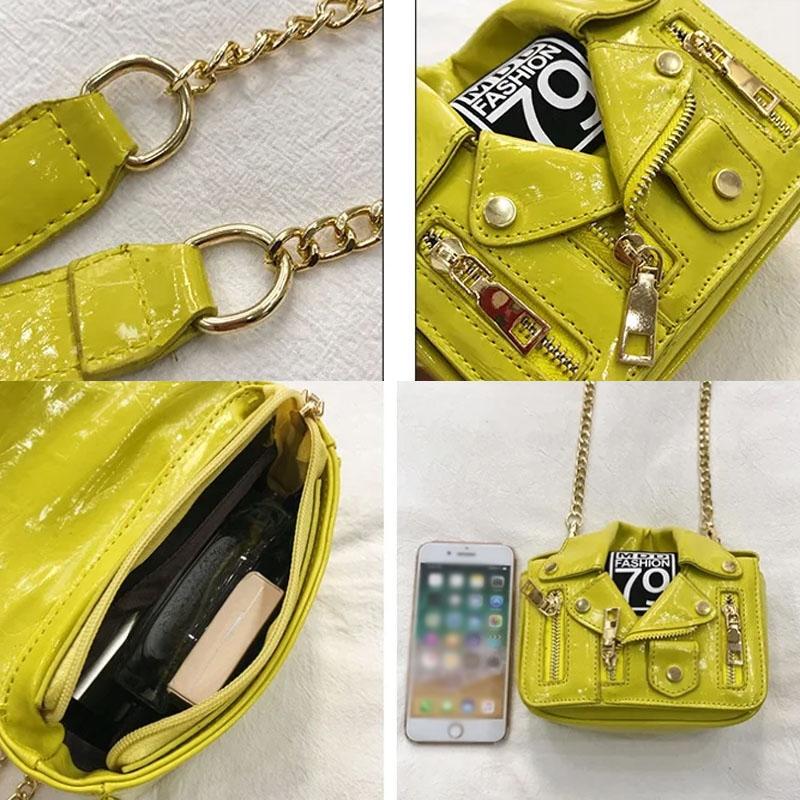 Stylish Pu Leather Shoulder Bag For Women - Black