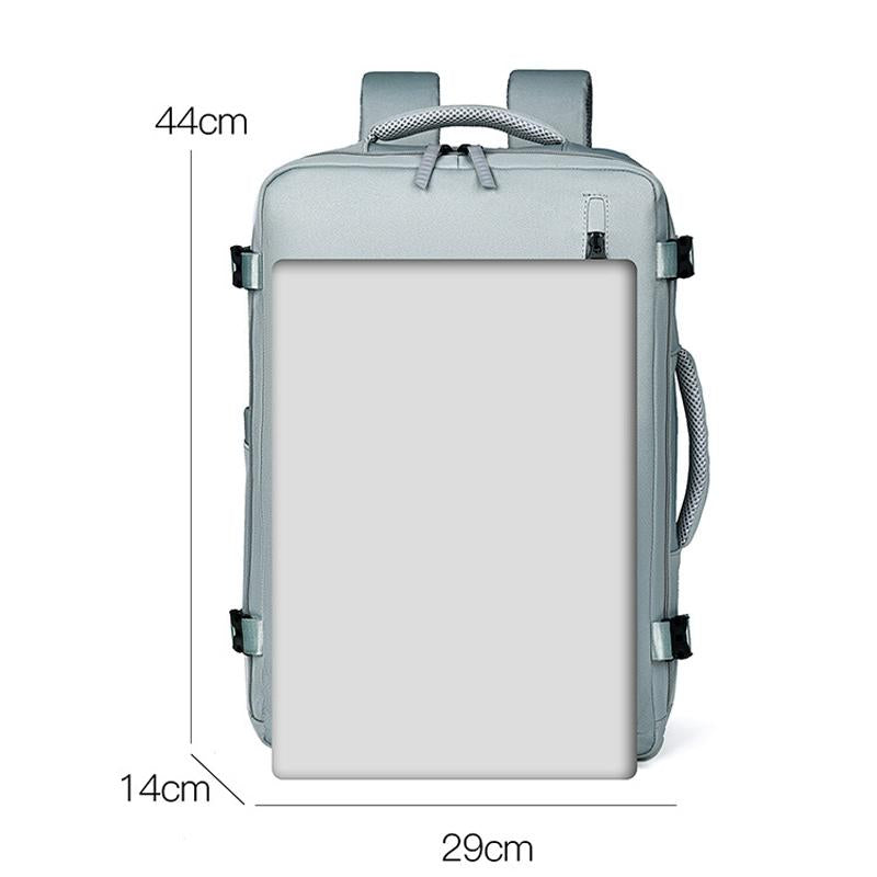 Spacious Travel Backpack For Laptops - Light Blue