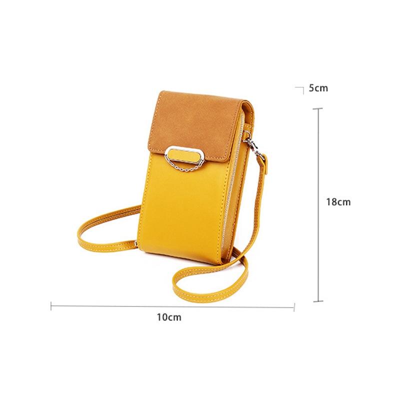 Large Capacity Pu Leather Shoulder Bag For Women - Black
