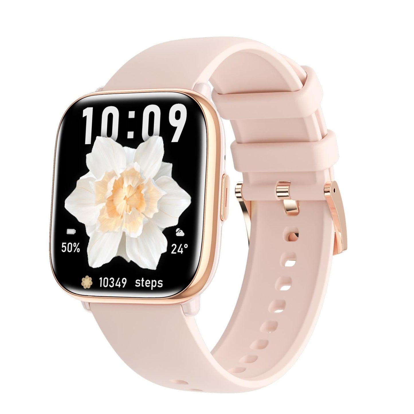 Waterproof Smart Watch With Blood Oxygen Monitoring - Ip68 - Green