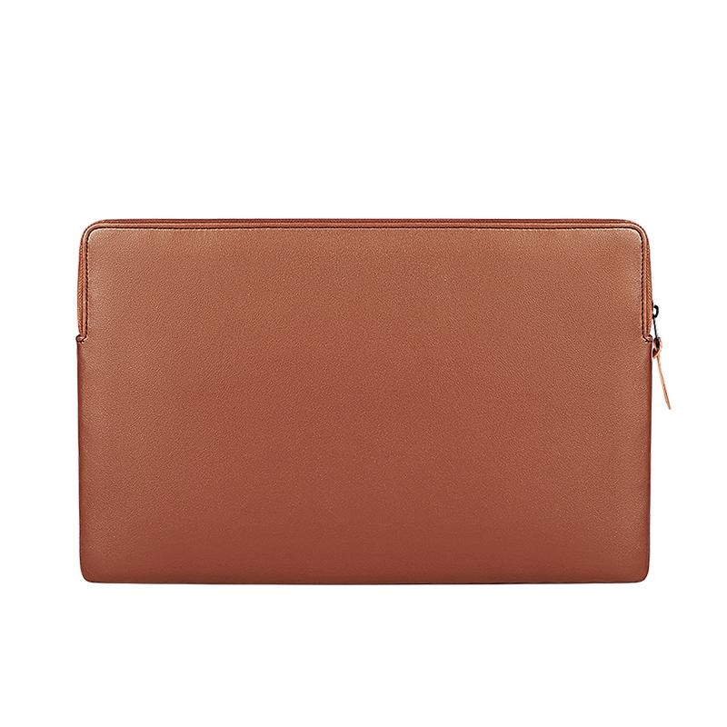 13.3 Inch Thin and Light Laptop Liner Bag with Pu Material - Armygreen